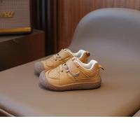 Zapatos Casuales Para Niños Ligeros Y Antideslizantes Cuero PU Suela De Goma Zapatos De Tenis Para Bebés Y Niños De 1 a 2 Años - details 3