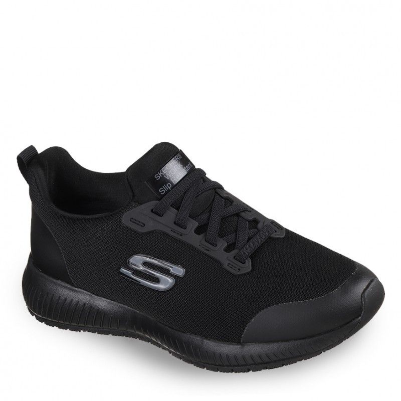 Sneakers SKECHERS WORK SQUAD SR Mujer Negro