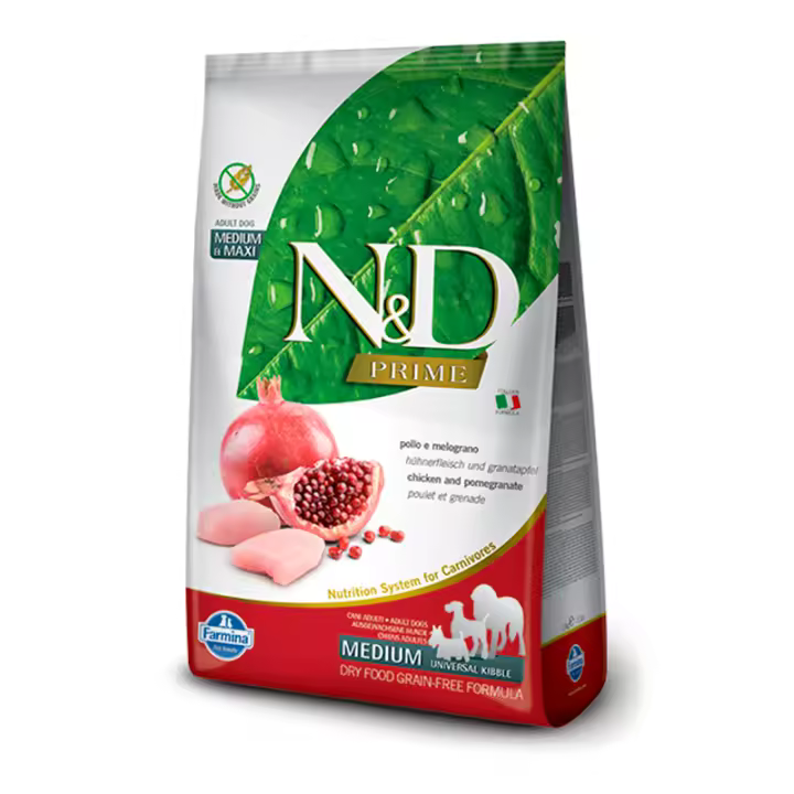 Farmina N&D Prime Grain Free Medium / Maxi Pienso para Perros con Pollo 12kg - 1
