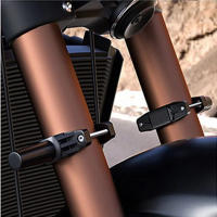 Soporte De Marco Para Faro Delantero De Motocicleta Modificado Extensión De Palo De Luces Universal Montaje Del Bracket - details 7