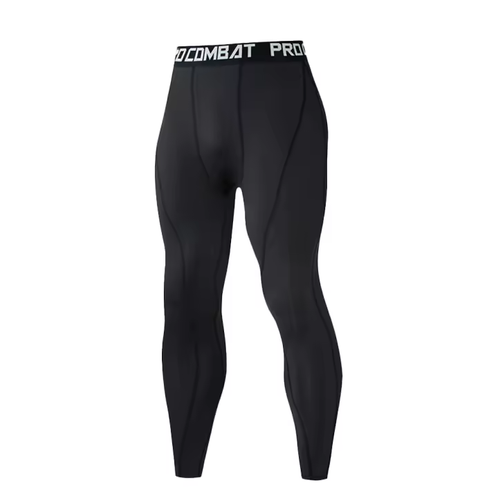 Leggings Para Hombre Gimnasio Correr Tallas Verdaderas Pantalones De Compresión Fitness Yoga Entrenamiento Longitud De 87-95cm - 1