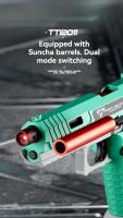 Pistola De Juguetes De Nylon 2 Barrels Airsoft Manual Para Hombres Adultos Y Niños Mayores De 6 Años Disparo Realista - details 1
