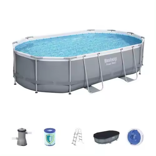 Piscina superficie BESTWAY Oval Power Steel 56448 - 1