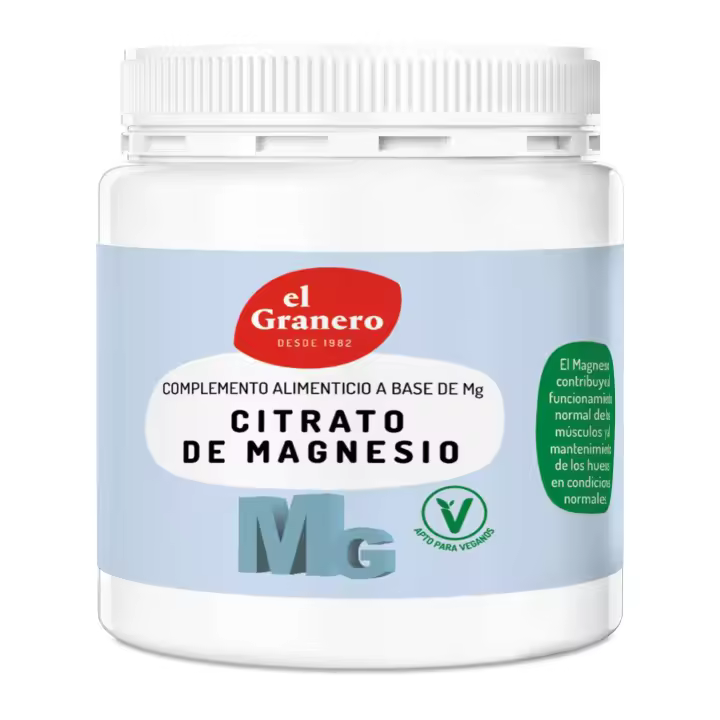 Citrato de Magnesio en polvo El Granero 250 gramos - 1