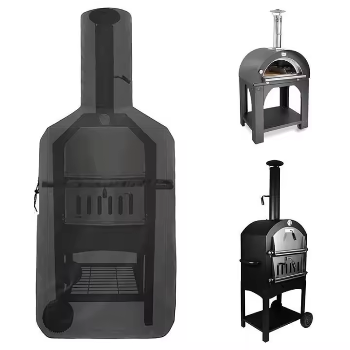 Cubierta Para Horno De Pizza De Jardín Y Patio Impermeable De Tela Oxford Protector Contra Polvo Y Daños Para Exteriores - 1