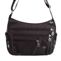 Bolso Bandolera Para Mujer Impermeable Casual De Nylon Ligero Bolsa De Mano Mensajera Estilo Casual Tote - details 16
