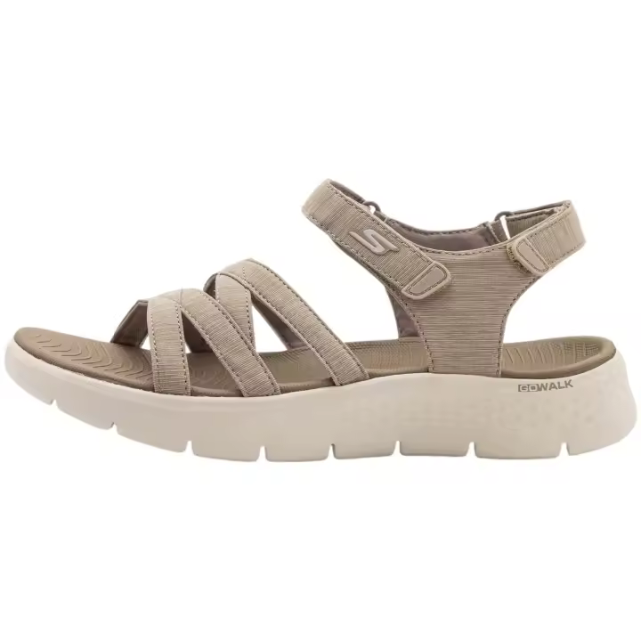 Calzado Chanclas marca Skechers modelo 141450-Tpe para mujer en color beig - 1