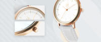 Reloj De Cuarzo Para Mujer Shengke Simple Y Moda Con Correa De Cuero Resistente Al Agua Regalo Para Niña Relogio Feminino - details 7
