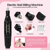 Juego De Linterna Para Uñas Eléctrica Máquina De Pulir Y Moldear Herramientas Profesionales Para Manicura Y Pedicura Cortador De Uñas Y Herramientas De Pulido Fuerte - details 13