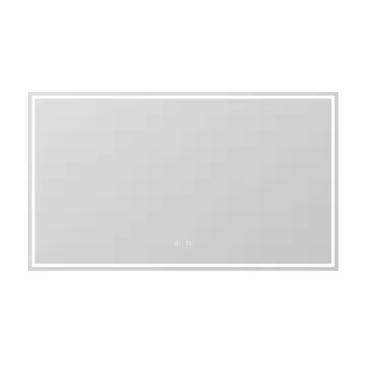 Aica Espejo de baño LED 160×80cm,Bluetooth,Antivaho - 1