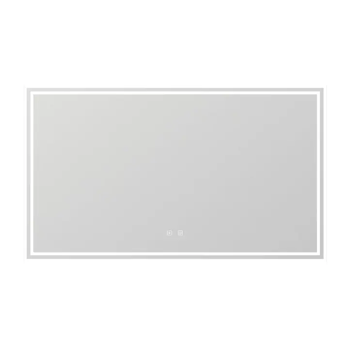 Aica Espejo de baño LED 160×80cm,Bluetooth,Antivaho - 1