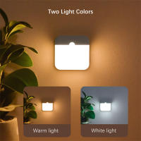 Luz De Noche Con Sensor De Movimiento Recargable Por Tipo-C Luz De Pared LED Sin Cable Para Armarios Cocinas Dormitorios Garage - details 1