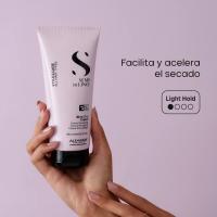 Alfaparf SDL Blow Dry Cream 200 Ml. / Crema de peinado sin aclarado que acelera el secado, protege del calor del secador/plancha y deja el cabello suave, brillante y sin encrespamiento. Facilita el brushing y aporta un acabado pulido de larga duración. - details 6