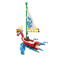 Kit De Modelo De Barco Wind Waker BuildMOC Bloques De Construcción Zelda Juguete Único Para Niños Constructor De La Leyenda De Zelda - details 2