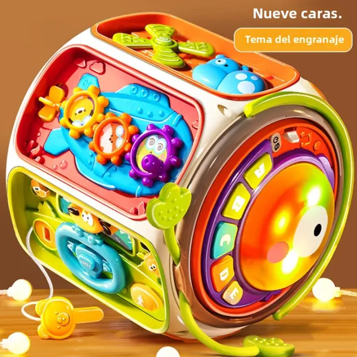 Juguete De Teléfono Para Bebés Con Música Y Luz Educativo Desarrollo Infantil Para Niños De 12 Meses Regalos De Juguete De Plástico ABS No Batería - 1