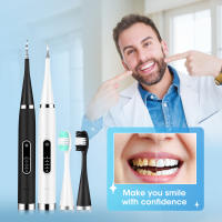 Set De Limpieza Dental Eléctrica Con Escáner Dental Y Aireador Portátil Limpiador De Dientes Eliminador De Tartar Y Placa Para Adultos - details 1