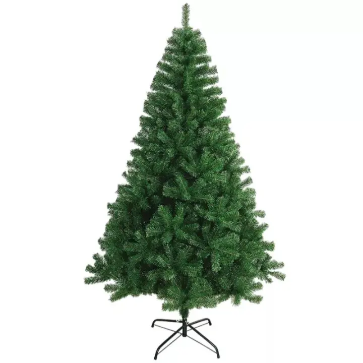 Árbol de Navidad Artificial PET 180CM. Árbol artificial navideño Economico, Árbol de Hoja PET, Árbol verde Navidad, Arbol barato Decoración Hogar, Jardin, Centro Comercial, Restaurante - 1
