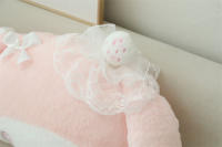 Cojín De Espalda Encantador De Fresa My Melody Para Coche Sofá Cama Cubierta De Cinturón De Mano Suave Y Cómoda Decoración Del Hogar Estilo Japonés - details 9