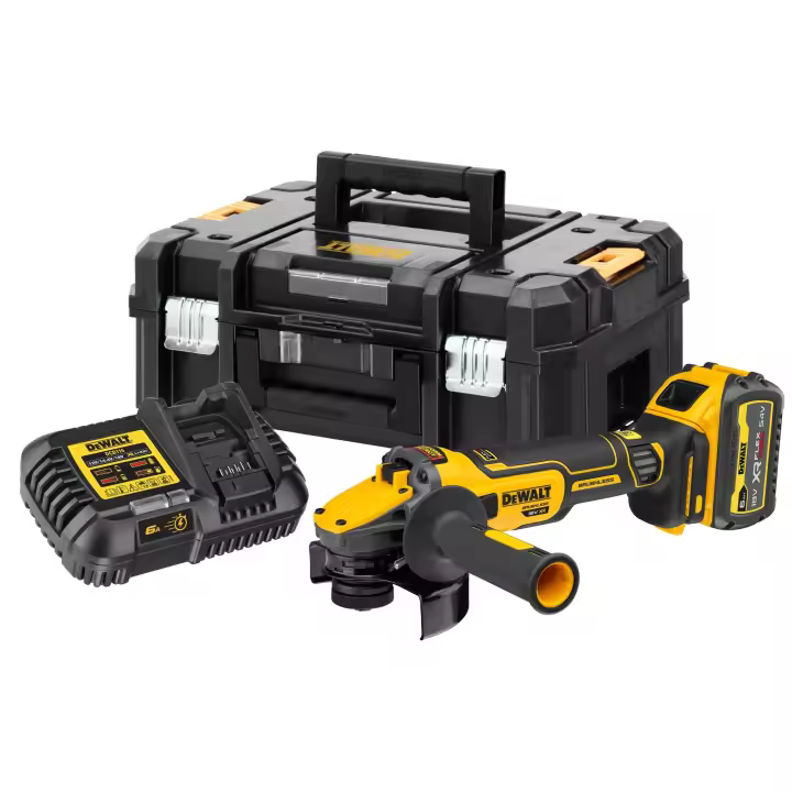 Dewalt DCG409T1-QW - Mini-Amoladora sin escobillas XR 18V 125mm FLEXVOLT Advantage - 1