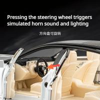 Modelo De Coche De Aleación De Metal Mercedes-Benz Maybach S680 1:22 Con Sonido Y Luz Juguete De Colección Para Niños - details 8