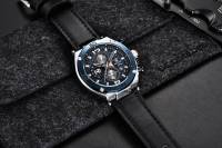 Reloj De Pulsera Deportivo Multifuncional Para Hombre BENYAR 2023 Cronógrafo De Cuarzo Resistente Al Agua 30M Con Manos Luminosas Y Calendario Completo Material De Correa De Cuero - details 14