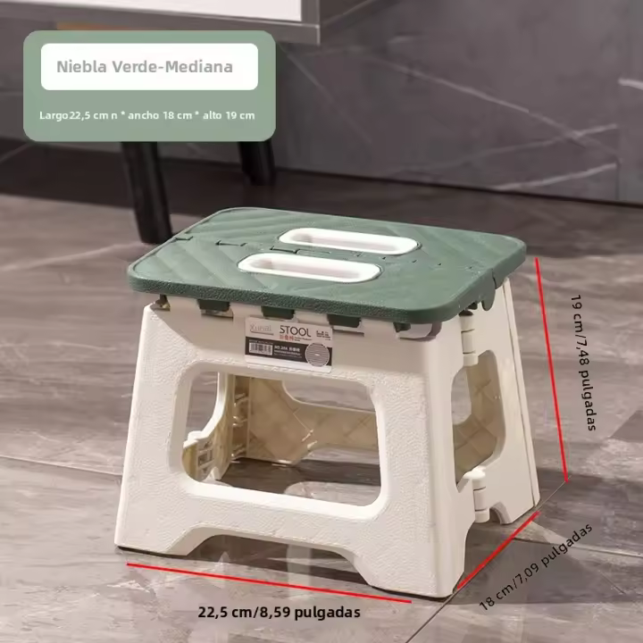Taburete Plegable Para Adultos Y Niños Estilo Moderno Minimalista Portátil Para Interiores Y Exteriores Uso Doméstico Y Pesca - 1