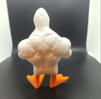 Estatuilla De Pato Musculoso Magnética Para Llave Creativa Y Minimalista De Resina Decoración Para Sala De Estar Y Dormitorio - details 4