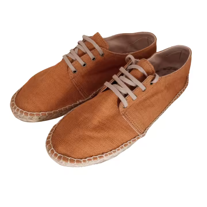 Alpargatas de yute ANIMS con cordones - Suela de yute y goma. Estilo y comodidad para tus pies - VEGANO Tallas del 40 al 45 - 1