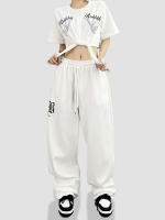 Pantalones De Mujer High Waist Hip-Hop Casual Street Personality Primavera Verano 2024 Largo Ajuste Regular Estilo Ancho - details 5