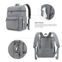 Bolso De Diaper Multifuncional Grande Y Resistente Al Agua Para Viajes Con Capacidad Para Mudanzas De Bebé Nueva Vida Portátil - details 3