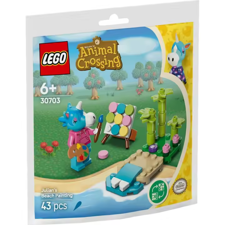 LEGO POLYBAG 30703: Julian's Beach Painting paper bag - 1