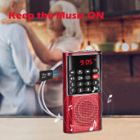 Mini Radio Portátil PRUNUS J-328 FM Con Grabadora MP3 Walkman Recargable Para Senderismo Y Viajes Estilo Compacto Con Altavoz Integrado - details 0