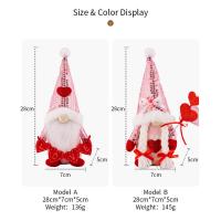 Gnomos De Encaje Para Día De San Valentín Decoraciones De Elfos De Terciopelo Mr Y Mrs Decoración Nórdica Hecha a Mano Para El Hogar - details 0