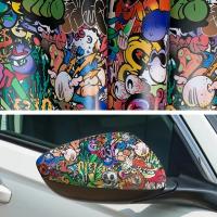 Pegatinas De Coche Graffiti Pintura Película Adhesiva Vinilo Auto Ajuste Skateboards Decorativas Decales Para Motocicletas Accesorios De Coche - details 9