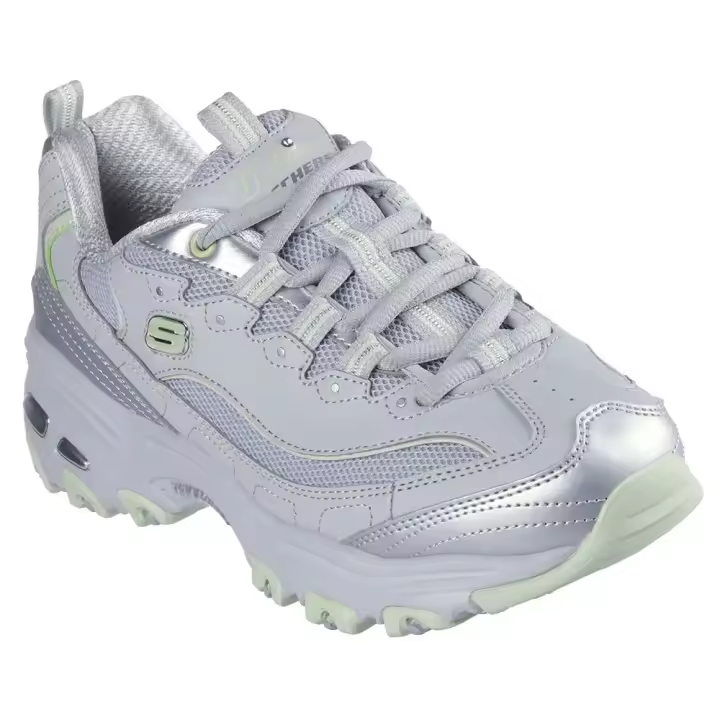 Calzado mujer Zapatillas Skechers Zapatillas D´lites Plateado - 1