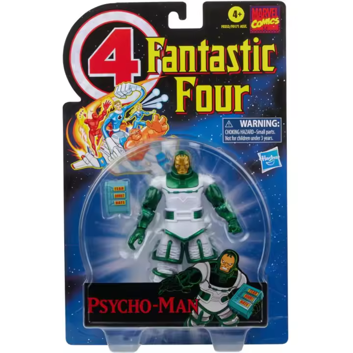 Figura Psycho-Man Los Cuatro Fantásticos, Marvel Legends - Colección de Marvel Comics - 1