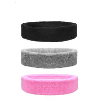 3PCs Diadema Deportiva Elástica Durable, Sudor Cabeza Hombre Entrenamiento, Diadema Hombre y Mujer para Yoga, Fitness, Correr, Gimnasia Ciclismo, Atletismo - details 2