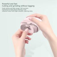Cortador automático de uñas con 2 velocidades, cortador de uñas recargable inalámbrico y almacenamiento de restos de uñas, con luz LED, lima de uñas portátil - details 3
