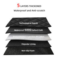 Manta Protectora Para Coche Para Perros Impermeable Y Segura Almohadilla De Seguridad Para Viajes Con Asiento Trasero Universal Eco-amigable - details 3