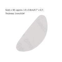 20 Pares de almohadillas nasales de silicona antideslizantes, almohadillas nasales adhesivas para Gafas de Sol type A, 1,9x0,8 cm, n.° 2 - details 2
