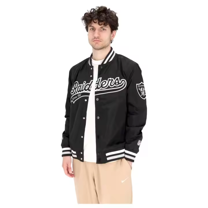 Chaqueta Fanatics Las Vegas Raiders - Sateen para hombre en color negro - 1