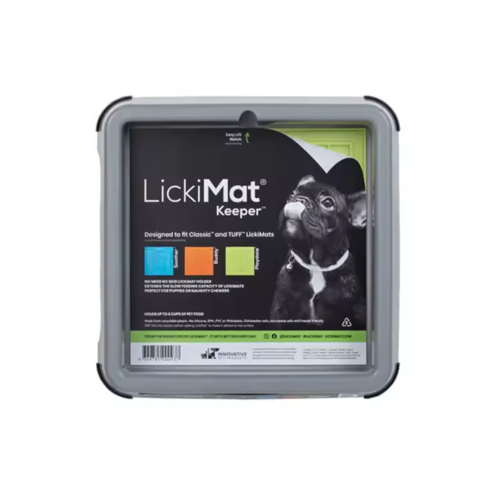 LickiMat Keeper Soporte Para Alfombrilla LickiMat  Gris - 1