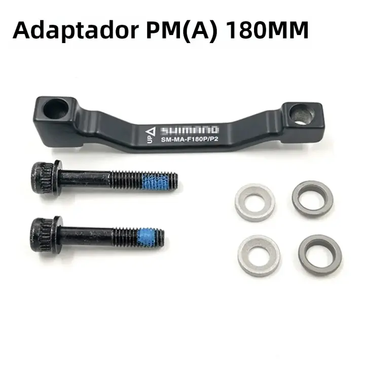 Adaptador De Freno De Disco SM MA F180P/P2 Montaje En Poste (Frontal) 180mm Para Bicicleta Sistema De Freno Disc Hybridico - 1