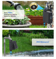 KEMEK Timer De Riego Inteligente Con Solar Powered Wifi Programable Para Sistema De Riego Automático Inlet De Latón Para Jardín Y Huerto - details 9