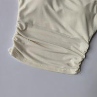 Nueva Prenda De Verano Para Yoga Mujer: Camiseta Deportiva De Malla Con Falsas Piolas Y Cintura Fija Manga Corta Para Correr Y Fitness - details 9