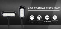 Mini Lámpara LED Para Libros Con Clip Protección Ocular Luz De Lectura Flexible Portátil Para Dormitorio Y Estudio - details 0