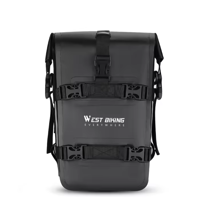 Bolsa De Moto Impermeable 5L Universal Para Marco Lateral De Motocicleta Con Herramientas De Viaje Para CrashBar - 1