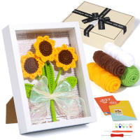 Kit De Inicio Para Crochet IMZAY Con Herramientas Y Video Tutoriales Para Principiantes Material De Ganchillo No Terminado - details 7