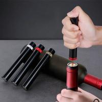 Abrepuertas De Vino Con Corte De Sellador Y Bomba De Aire Seguridad Acero Inoxidable Pin Para Retirar Tapas De Vino Color Rojo/Negro/Azul/Morado - details 0