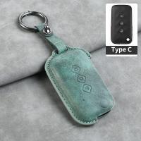 Funda De Llave De Coche En Cuero Para Chevrolet Aveo Trax Groove Captiva 2024 Wuling Estuche De Pestaña 3 Botones Accesorio Para Llave De Remoto - details 6